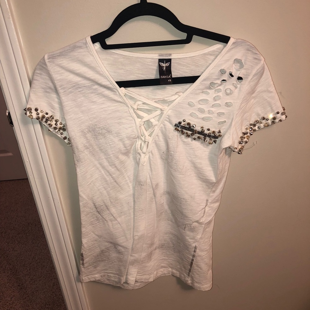 Zarga Short Sleeve Top